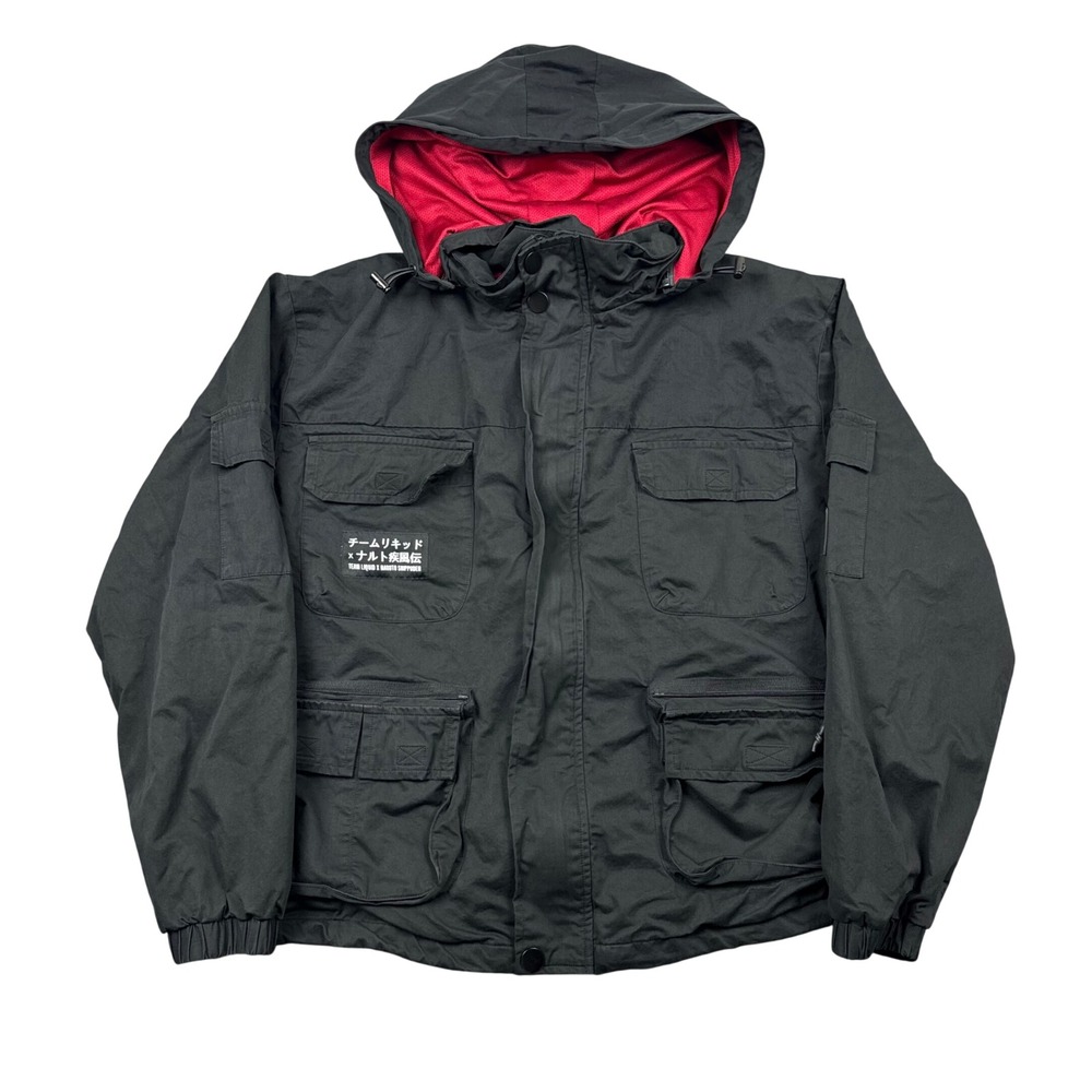 Team Liquid X Naruto Shippuden Akatsuki Tsukuyomi Itachi Tech Jacket Men Large